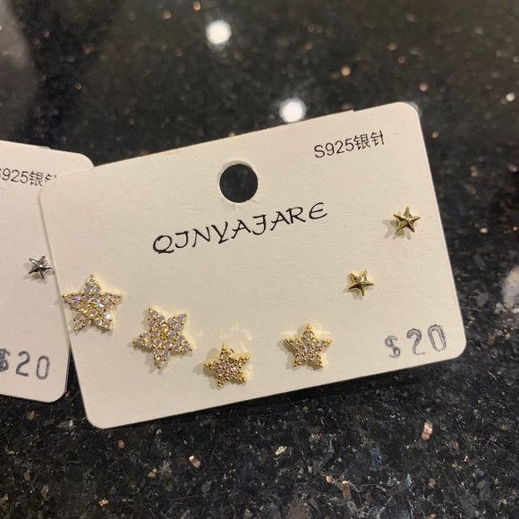 STAR STUD SET - Picture 2 of 3